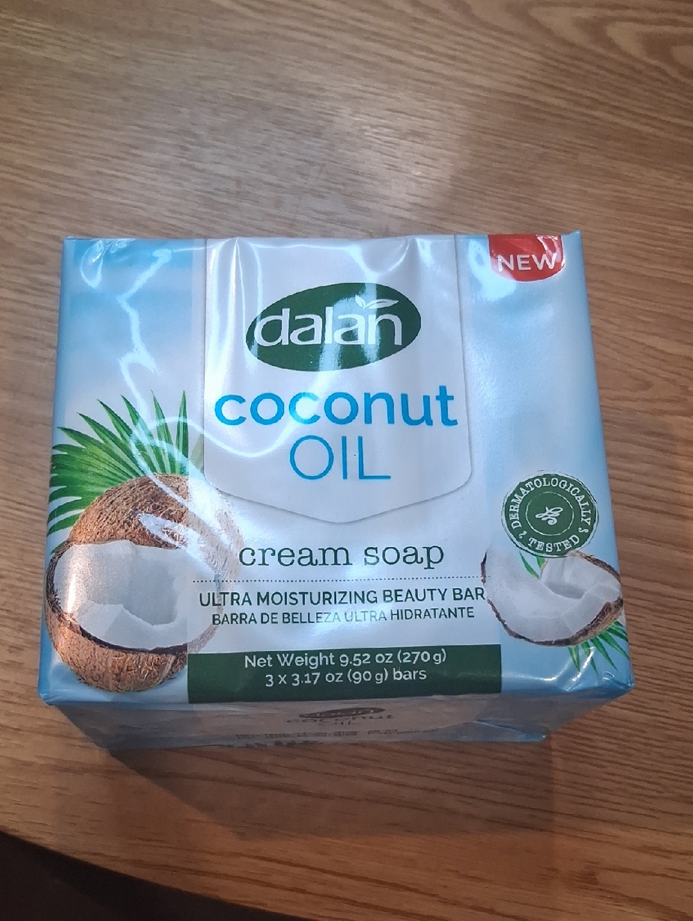 Dalan Cream Soap - Ultra Moisturizing Beauty Bar.  3pack (3.17oz per)